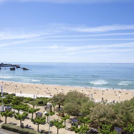 Superbe studio face à la mer accès direct plage Biarritz Extérieur photo
