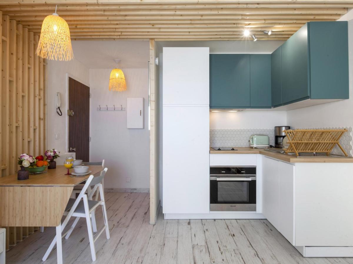 Superbe studio face à la mer accès direct plage Biarritz Extérieur photo